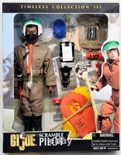 G. I. Joe Timeless Collection III Scramble Pilot Rare AA 2000 Hasbro 57639