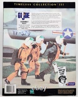 G. I. Joe Timeless Collection III Scramble Pilot Rare AA 2000 Hasbro 57639