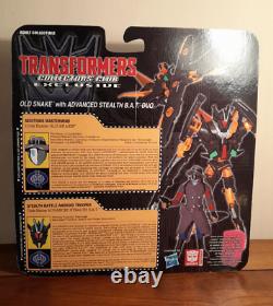 G. I Joe & Transformers Old Snake with Stealth BAT set GI 2015 PLEASE READ DESC