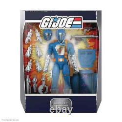 G. I. Joe Ultimates 7-Inch Cobra B. A. T. Blue Comic Version Super7 SDCC 2022 Excl