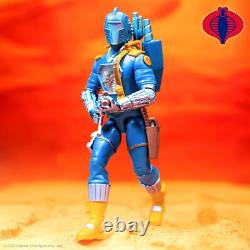 G. I. Joe Ultimates 7-Inch Cobra B. A. T. Blue Comic Version Super7 SDCC 2022 Excl