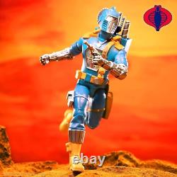 G. I. Joe Ultimates 7-Inch Cobra B. A. T. Blue Comic Version Super7 SDCC 2022 Excl