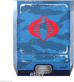 G. I. Joe Ultimates 7-Inch Cobra B. A. T. Blue Comic Version Super7 SDCC 2022 Excl