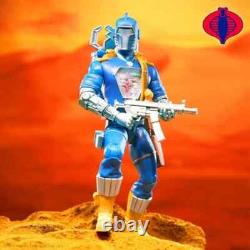 G. I. Joe Ultimates 7-Inch Cobra B. A. T. Blue Comic Version Super7 SDCC 2022 Excl