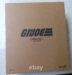 G. I. Joe Ultimates 7-Inch Cobra B. A. T. Blue Comic Version Super7 SDCC 2022 Excl