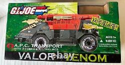 G. I. Joe Valor vs Venom A. P. C TRANSPORT, NO FIGURES Very Rare