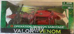 G. I. Joe Valor vs Venom Operation Crimson Sabotage Hiss Tank Very Rare