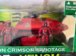 G. I. Joe Valor vs Venom Operation Crimson Sabotage Hiss Tank Very Rare