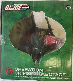 G. I. Joe Valor vs Venom Operation Crimson Sabotage Hiss Tank Very Rare