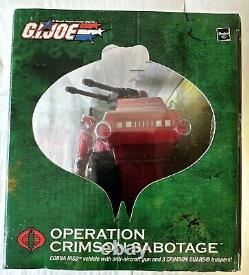 G. I. Joe Valor vs Venom Operation Crimson Sabotage Hiss Tank Very Rare