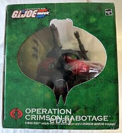 G. I. Joe Valor vs Venom Operation Crimson Sabotage Hiss Tank Very Rare