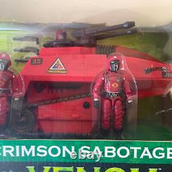 G. I. Joe Valor vs Venom Operation Crimson Sabotage Hiss Tank Very Rare