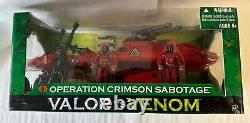 G. I. Joe Valor vs Venom Operation Crimson Sabotage Hiss Tank Very Rare