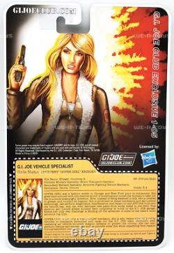 G. I. Joe Vehicle Specialist Courtney Krieger Exclusive Action Figure Hasbro NRFP