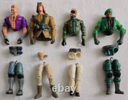 G. I. Joe Vehicles & Figures Unboxed Vintage Military Toys plus DVD Movie
