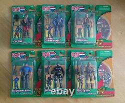 G. I. Joe vs. Cobra Spytroops Set of 6 Figures & CD-ROM's 2003 New & Sealed