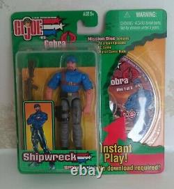 G. I. Joe vs. Cobra Spytroops Set of 6 Figures & CD-ROM's 2003 New & Sealed