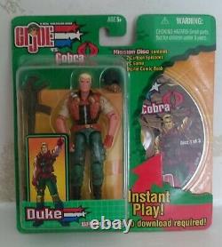 G. I. Joe vs. Cobra Spytroops Set of 6 Figures & CD-ROM's 2003 New & Sealed