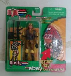 G. I. Joe vs. Cobra Spytroops Set of 6 Figures & CD-ROM's 2003 New & Sealed