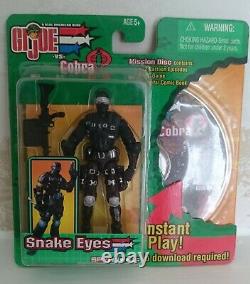 G. I. Joe vs. Cobra Spytroops Set of 6 Figures & CD-ROM's 2003 New & Sealed