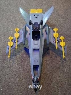 G. L. Joe action force Hasbro Conquest X-30 Jet Plane Vehicle 1986 Vintage
