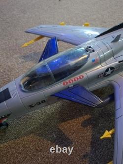 G. L. Joe action force Hasbro Conquest X-30 Jet Plane Vehicle 1986 Vintage