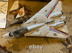 GI JOE 1983 Combat Jet Skystriker XP-14F with Box Not Complete