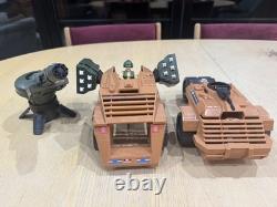 GI JOE 1988'Mean Dog' 3-in-1 Vehicle With'Wildcard' Figure 100% COMPLETE