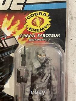 GI JOE 25th anniversary Cobra Saboteur Code Name FireFly