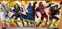 GI JOE 5 Figure Box Set Storm Shadow Baroness Cobra Commander Zartan Cobra Viper