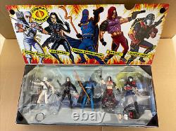 GI JOE 5 Figure Box Set Storm Shadow Baroness Cobra Commander Zartan Cobra Viper