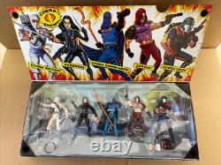 GI JOE 5 Figure Box Set Storm Shadow Baroness Cobra Commander Zartan Cobra Viper