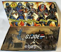 GI JOE 5 Figure Set! Cobra Trooper Cobra Commander Storm Shadow Destro Baroness