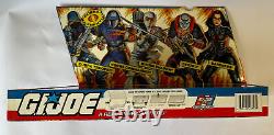 GI JOE 5 Figure Set! Cobra Trooper Cobra Commander Storm Shadow Destro Baroness