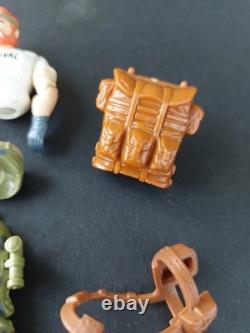 GI JOE ARAH HASBRO 1987 OUTBACK V1 INC 2 x BACKPACK & 2 x WEB BELT