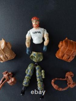 GI JOE ARAH HASBRO 1987 OUTBACK V1 INC 2 x BACKPACK & 2 x WEB BELT