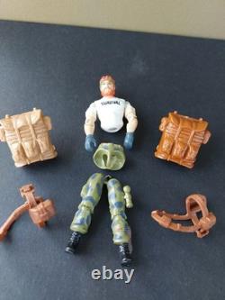 GI JOE ARAH HASBRO 1987 OUTBACK V1 INC 2 x BACKPACK & 2 x WEB BELT
