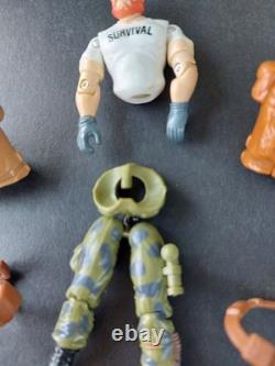 GI JOE ARAH HASBRO 1987 OUTBACK V1 INC 2 x BACKPACK & 2 x WEB BELT