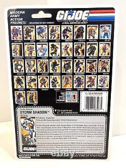 GI JOE Action Force COBRA STORM SHADOW V2 MOC Vintage 88 MISB SEALED MINI FIGURE