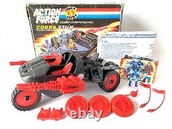 GI JOE Action Force? COBRA STUN 100% MOTOR-VIPER UK BOX? Vintage Figure Hasbro