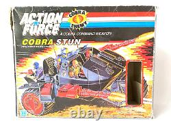 GI JOE Action Force? COBRA STUN 100% MOTOR-VIPER UK BOX? Vintage Figure Hasbro