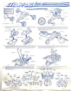 GI JOE Action Force? COBRA STUN 100% MOTOR-VIPER UK BOX? Vintage Figure Hasbro
