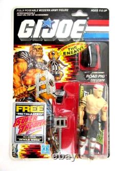 GI JOE Action Force? DREADNOK ROAD PIG v1 MOC SEALED? Vintage Figure Hasbro 88