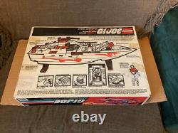 GI JOE Action Force GI JOE COBRA MORAY HYDROFOIL With Box NewithUnbuilt Parts