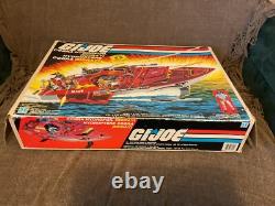 GI JOE Action Force GI JOE COBRA MORAY HYDROFOIL With Box NewithUnbuilt Parts