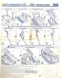 GI JOE Action Force? LYNX SLAUGHTERS MARAUDERS BOX? Vintage Figure Hasbro 1988