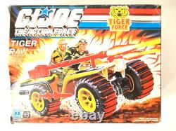 GI JOE Action Force? TIGER FORCE TIGER PAW 100%? BOX Vintage Figure Hasbro 88
