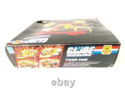 GI JOE Action Force? TIGER FORCE TIGER PAW 100%? BOX Vintage Figure Hasbro 88