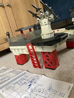 GI JOE Action Force TRANSPORTABLE TACTICAL BATTLE PLATFORM & Instructions 1985