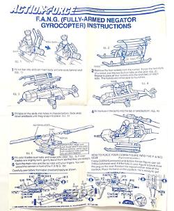 GI JOE Action Force? UK COBRA FANG F. A. N. G. 100% BOX? Vintage Figure Hasbro 83